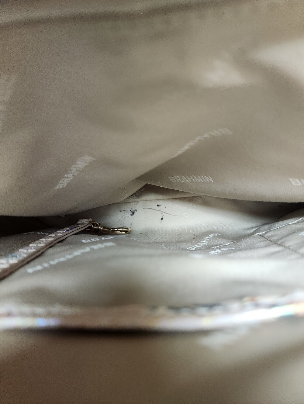 Brahmin Katie Crossbody Bag in Vitality Melbourne - iridescent sheen - Picture 12 of 16